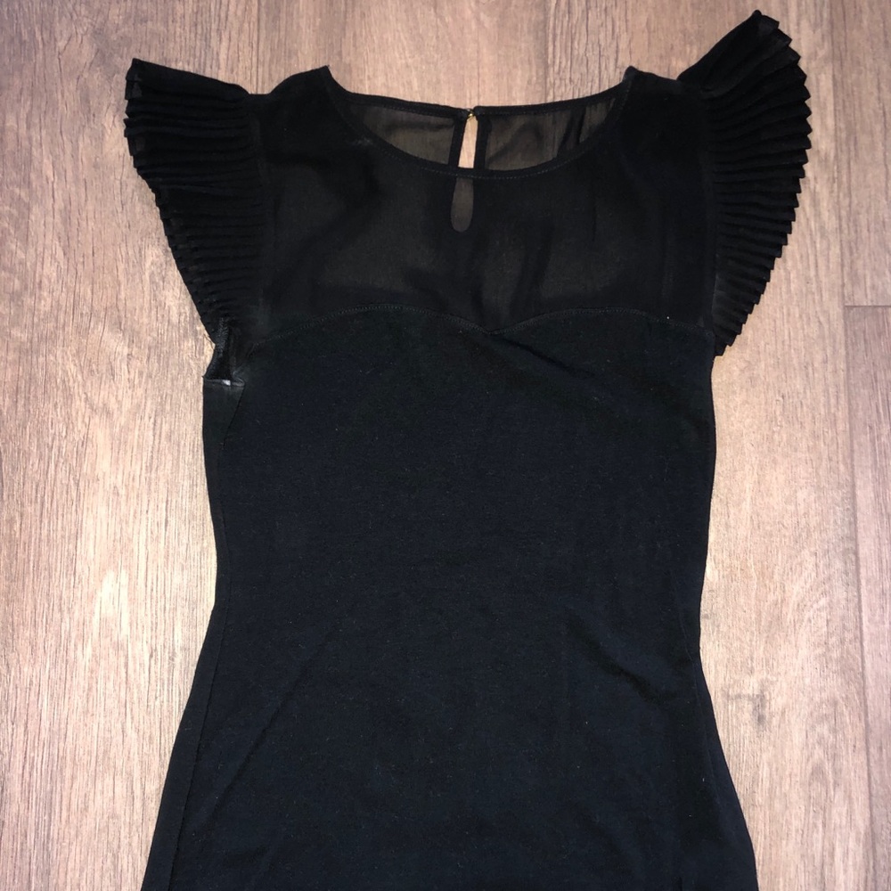 Express Flutter Sleeve Top Size Xs - image 1